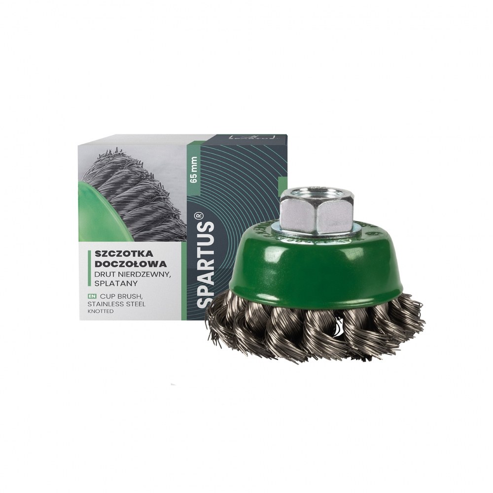 szczotka doczołowa, drut nierdzewny