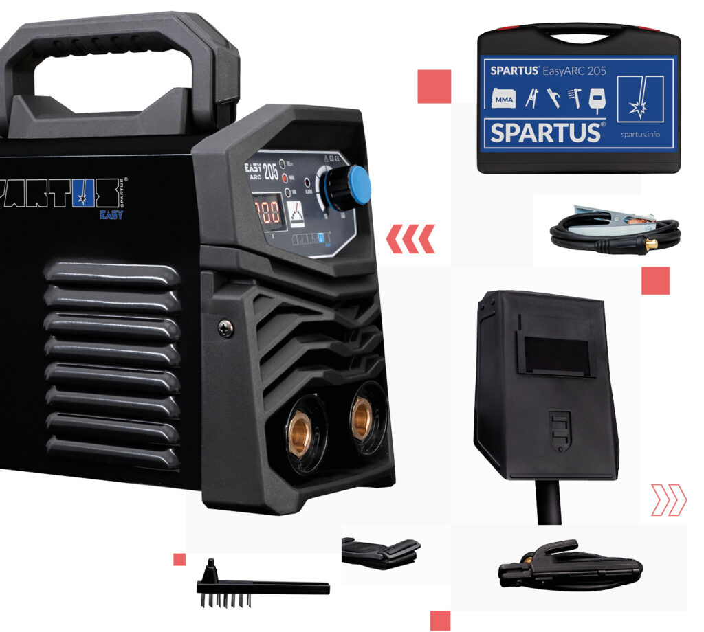 Spawarka elektrodowa Spartus EasyARC205