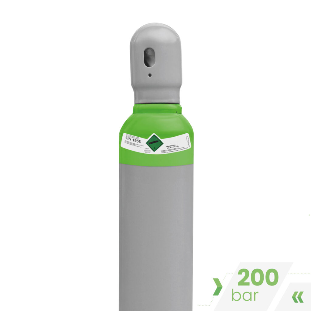 Butla gazowa Ar CO2 200bar 8l